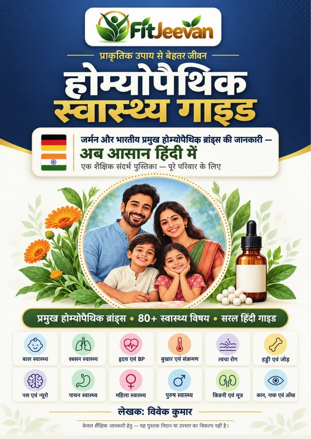 होम्योपैथिक स्वास्थ्य गाइड — कवर