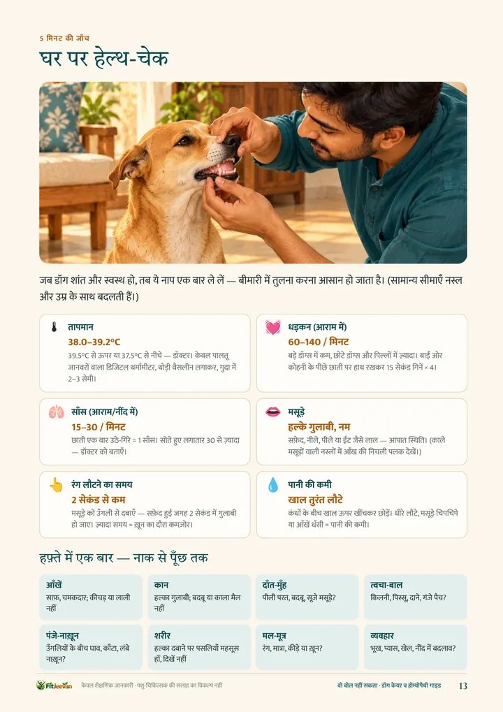 घर पर 5 मिनट का हेल्थ-चेक