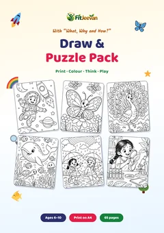 Draw & Puzzle Pack — look inside