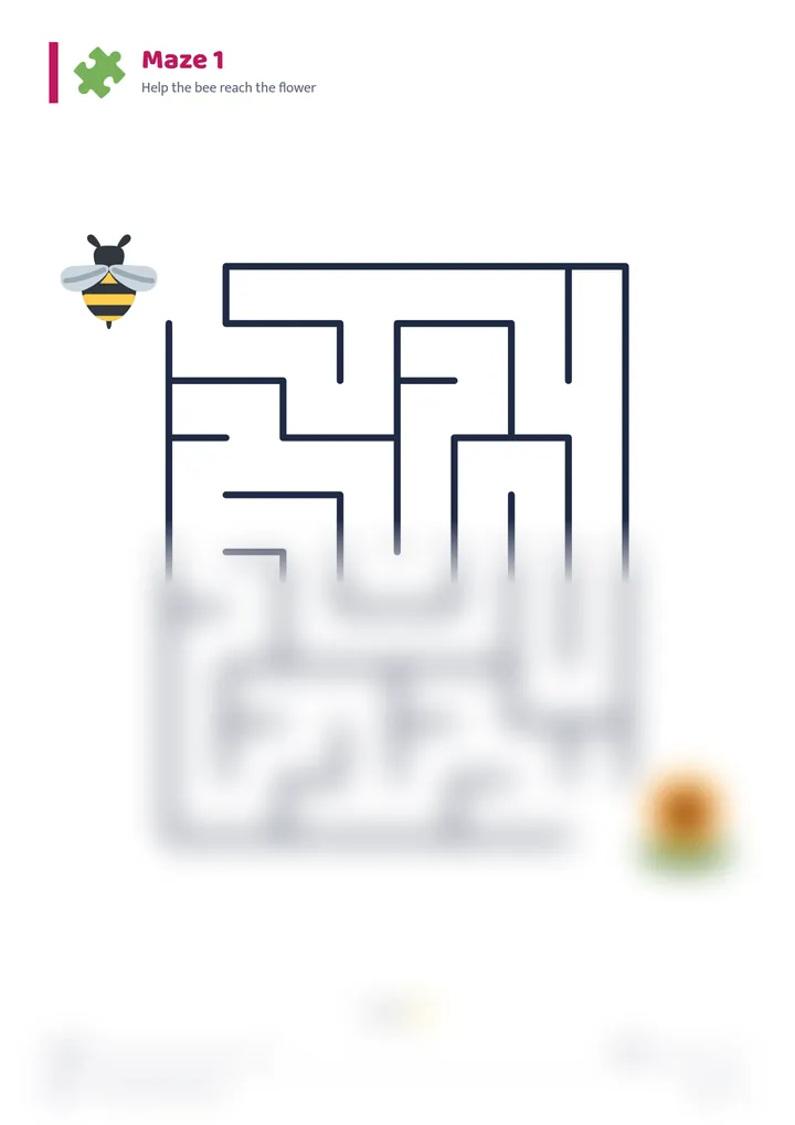 Sample page: Maze